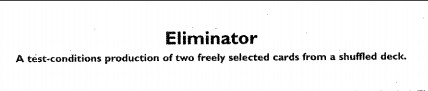 Eliminator by Marc Spelmann - Click Image to Close